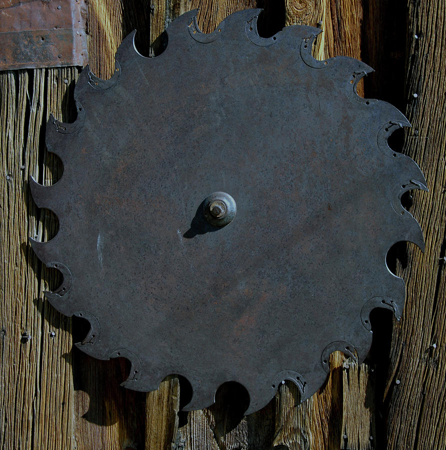 Bodie Saw Blade Photograph by Michelle Halsey