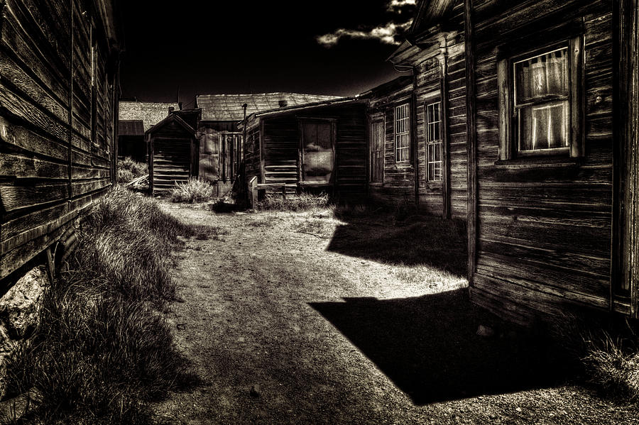 Bodie Side Street Photograph by Roger Passman