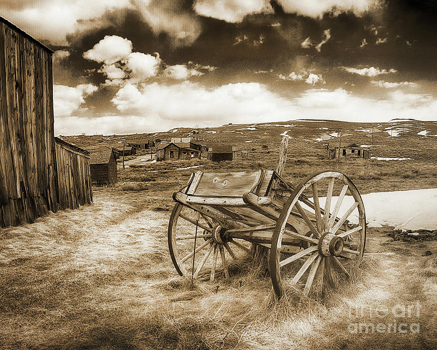 BODIE WAGON, Bodie Ghost Town, California Photograph by Don Schimmel