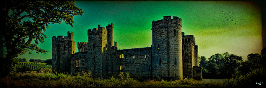 Bodium Castle Panorama Photograph by Chris Lord