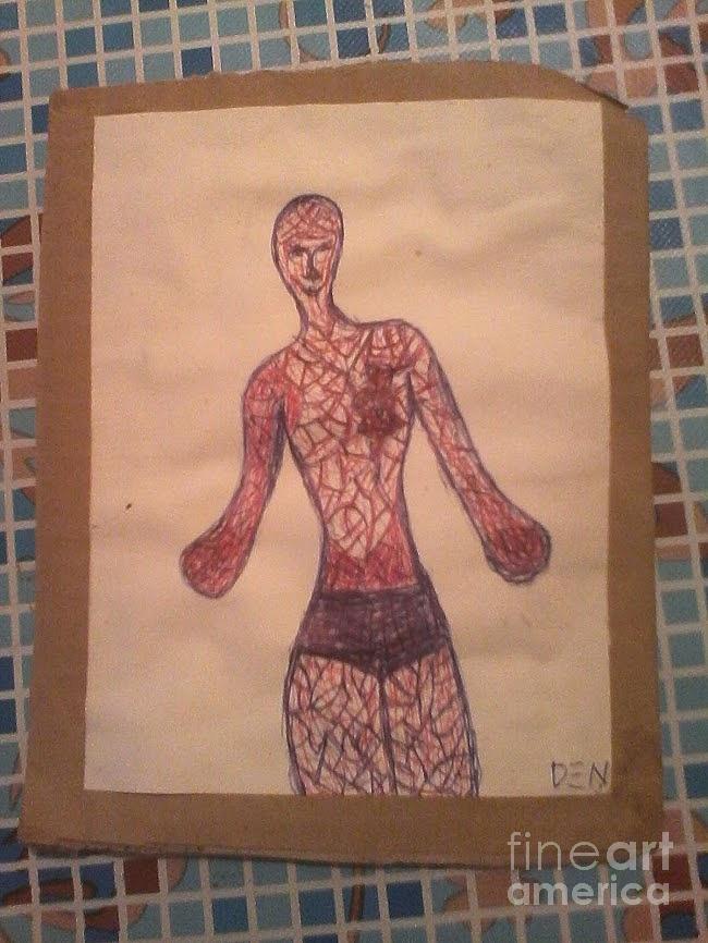 Body Drawing by Den Lela