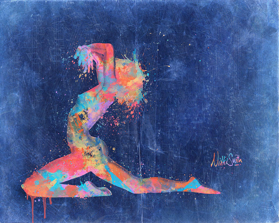Bodyscape in D Minor - Music of the Body Digital Art by Nikki Marie Smith