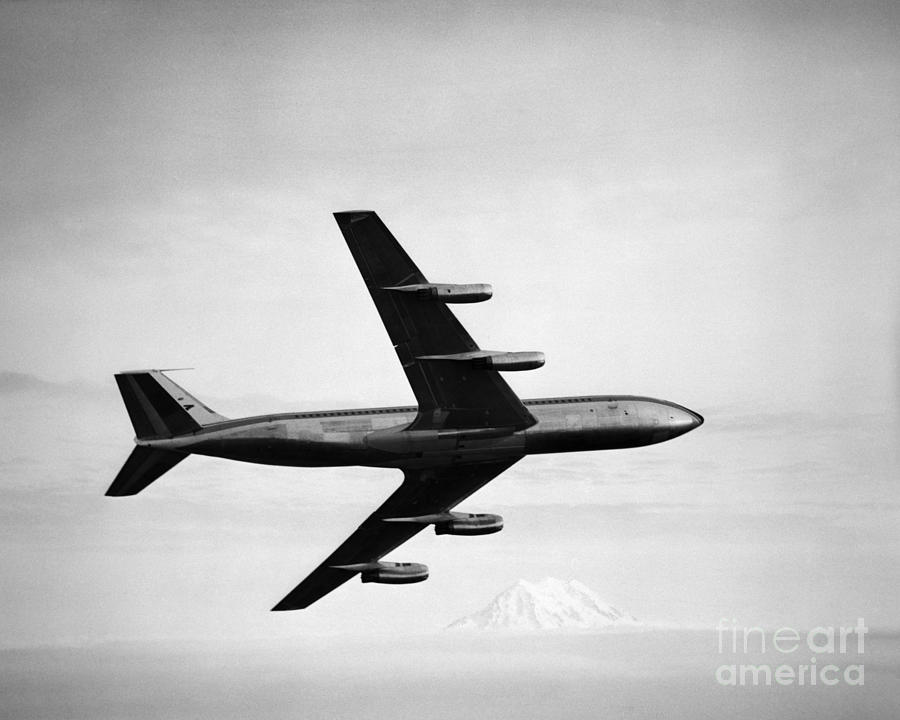 Boeing 707 Jet Airplane Photograph by H. Armstrong Roberts/ClassicStock