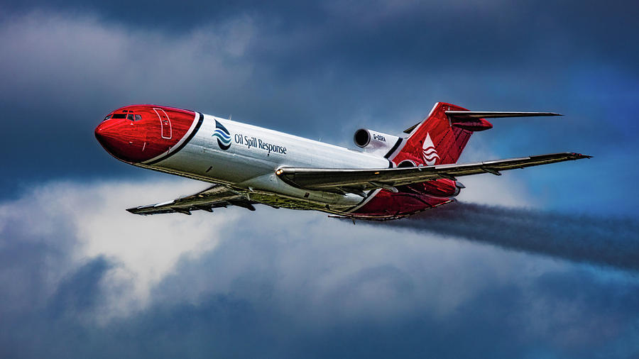 Boeing 727-SS2F Photograph by Chris Lord