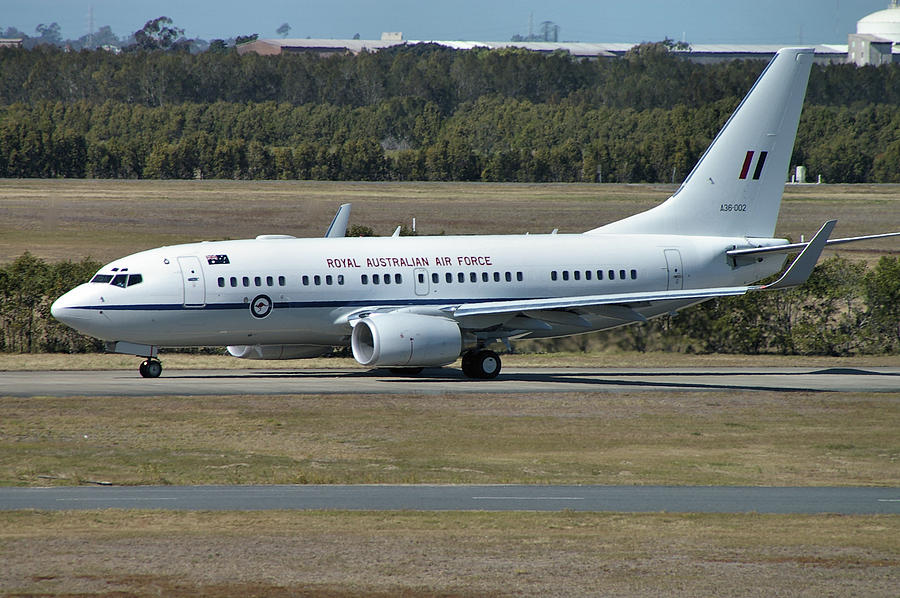 Boeing 737-7DT Photograph by Tim Beach