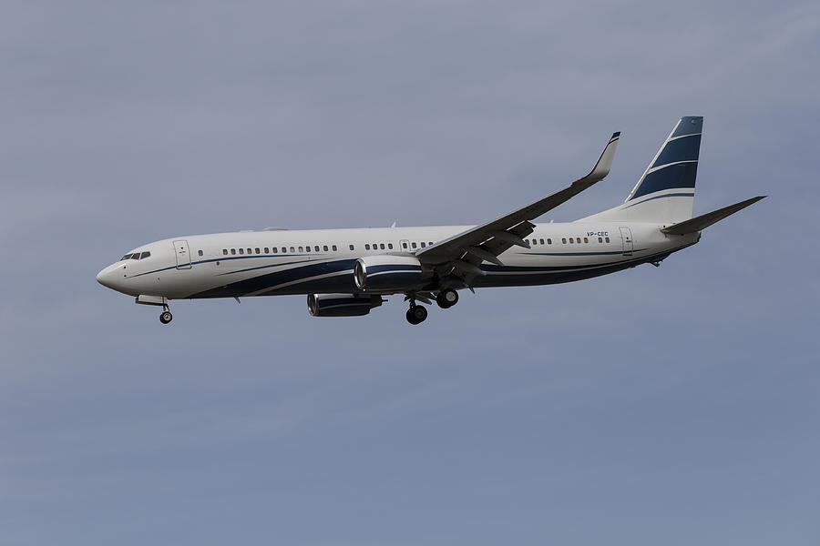 Boeing 737 Private Jet Photograph