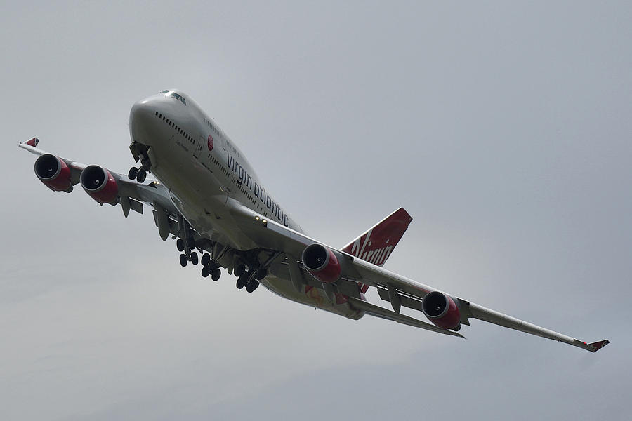 Boeing 747-4Q8  Photograph by Tim Beach