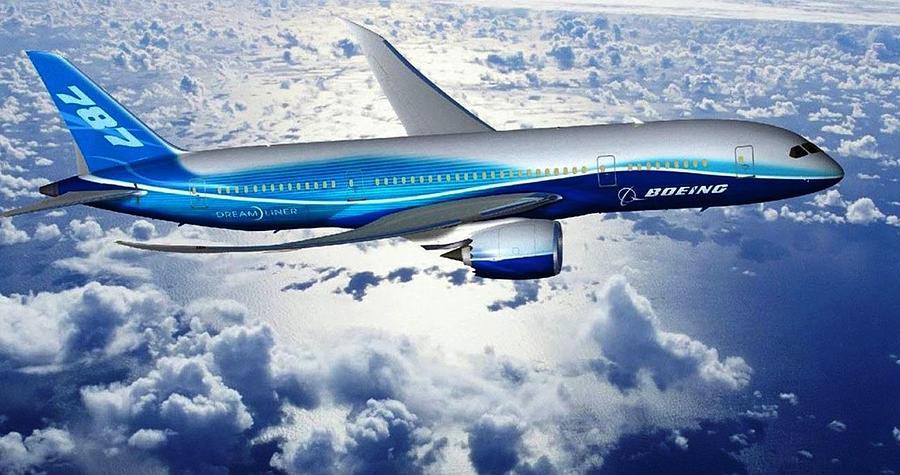Device Photograph - Boeing 787 Dreamliner by Jackie Russo