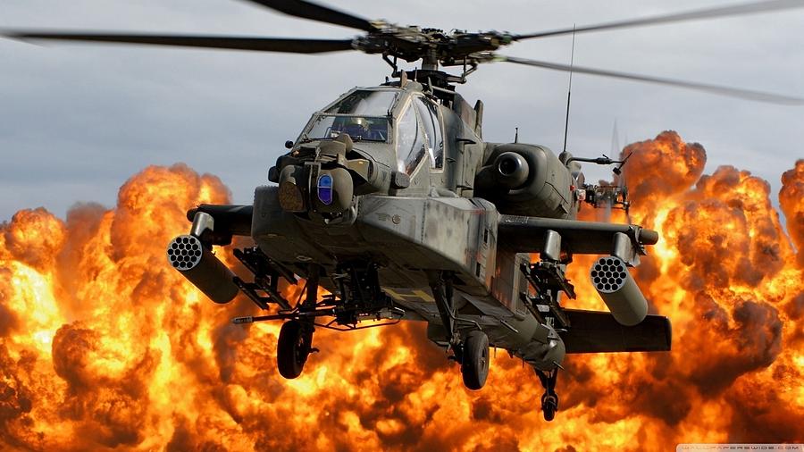 Device Photograph - Boeing Ah-64 Apache by Jackie Russo