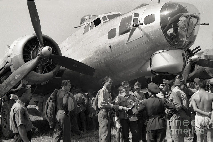 Boeing Photograph - Boeing B-17G Flying Fortress 1944  by Monterey County Historical Society