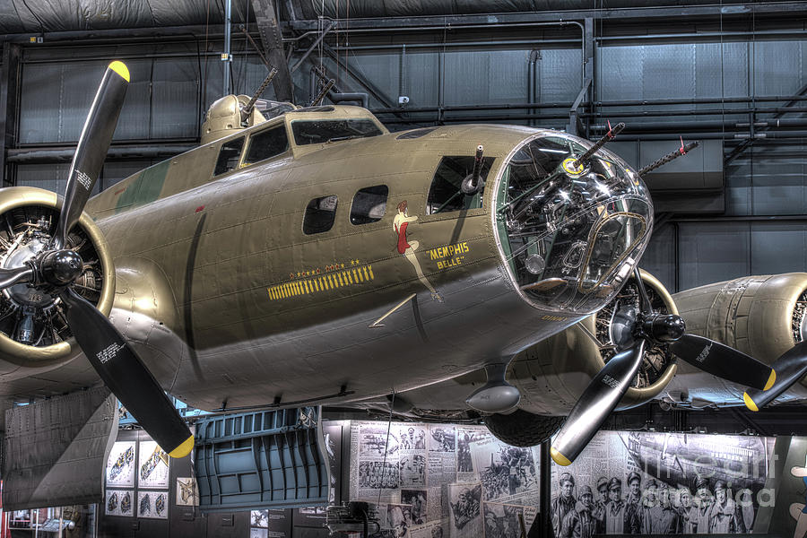 Boeing B-17 Memphis Belle Co-pilot Side Photograph By Greg Hager | Pixels