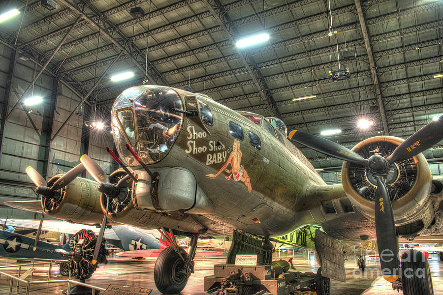 Boeing B-17G Flying Fortress, Shoo Shoo Shoo Baby Photograph By Greg ...