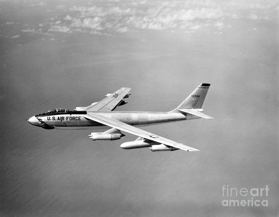 Boeing B-47 Stratojet, Wing-swept Photograph by Science Source