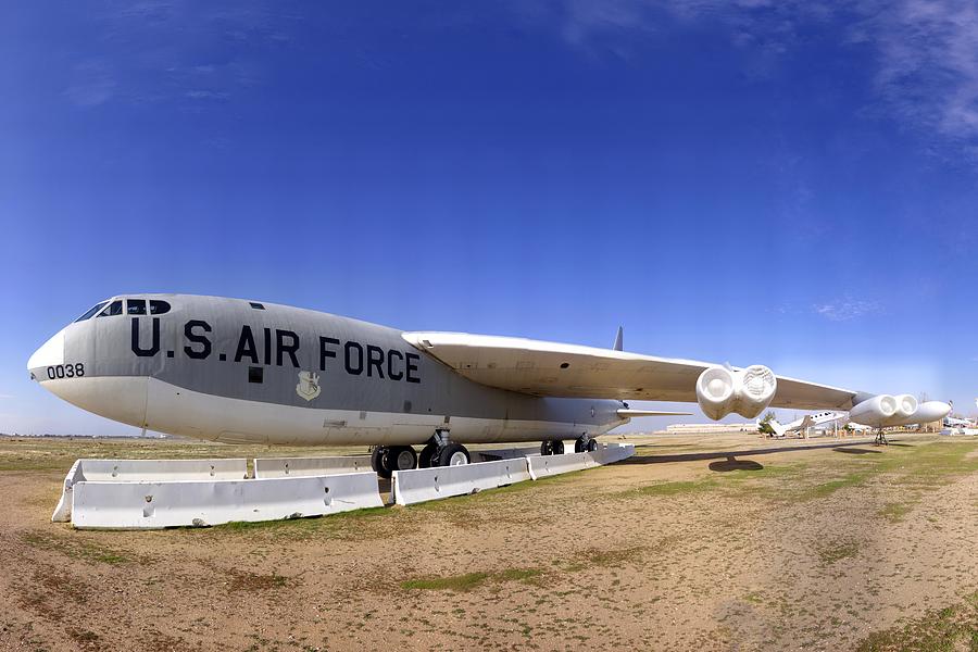Boeing B-52F Stratofortress Joe Davies Heritage Airpark Palmdale Photograph by Brian Lockett