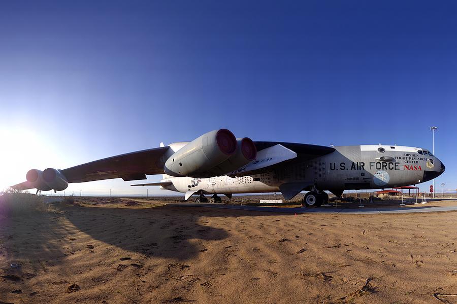 Boeing NB-52B Stratofortress Mothership Edwards Air Force Base Photograph by Brian Lockett