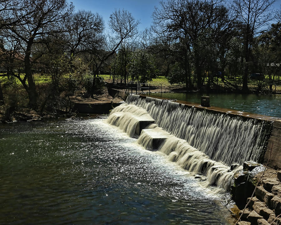 Boerne Dam Photograph by Judy Vincent