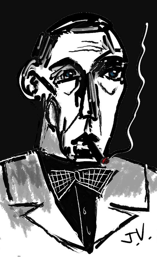 Bogart Painting by Jim Vance