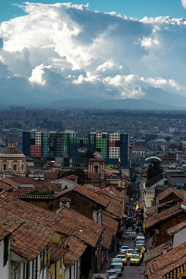 Bogota Cityscape 1 Photograph by Steven Richman