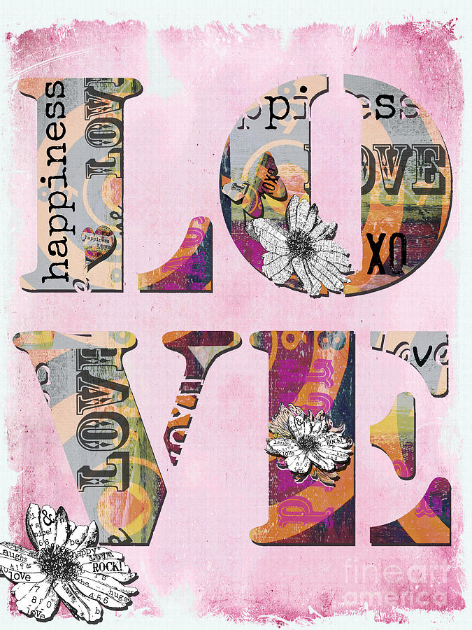 Bohemian Wall Art bohemian love word art paintingwall art and home decor Bohemian Wall Art bohemian love word art paintingwall art and home decor