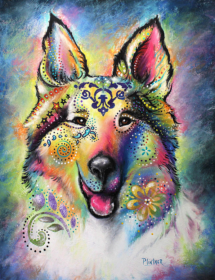 Collie Pastel by Patricia Lintner