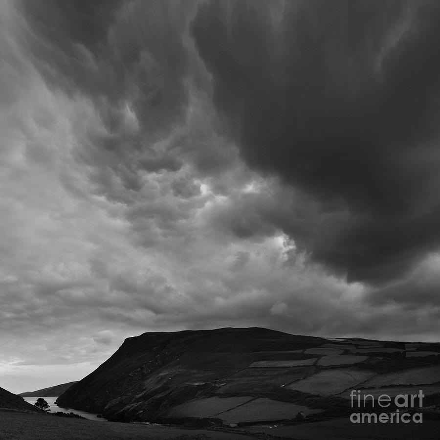 Beach Photograph - Boiling clouds over Fleshwick by Paul Davenport