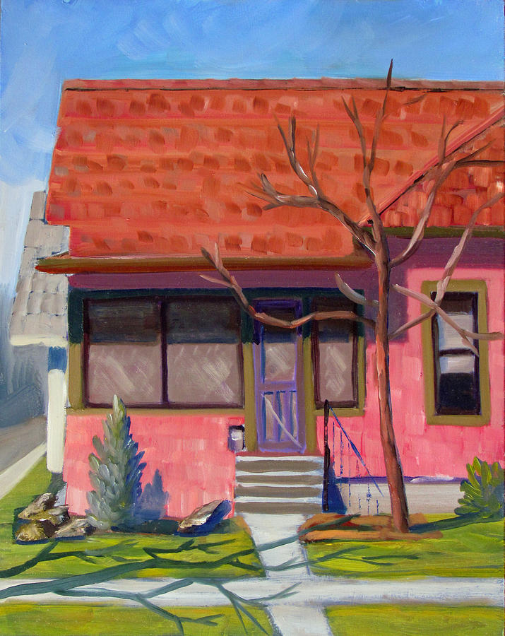 Boise Ridenbaugh st 02 Painting by Kevin Hughes
