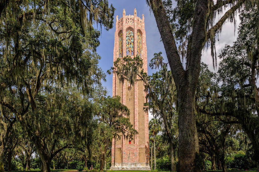 Bok Tower - The Singing Tower At Bok Tower Gardens  -  BOKTOW973A1 Photograph by Frank J Benz