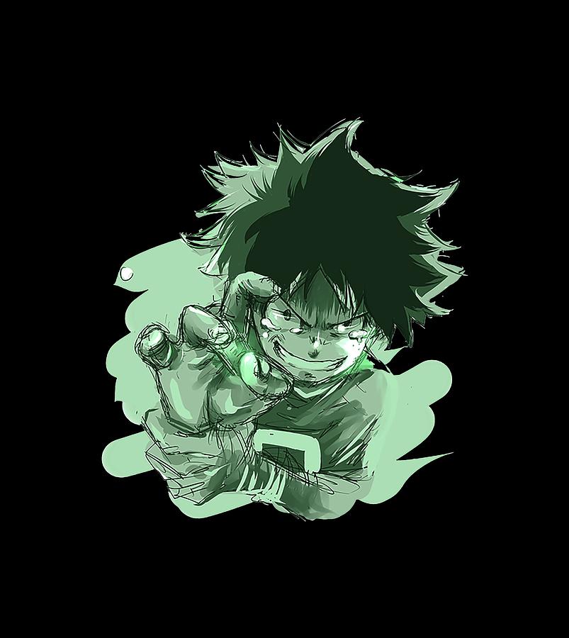 Boku No Hero Academia Midoriya Digital Art by Turi Sempu - Pixels