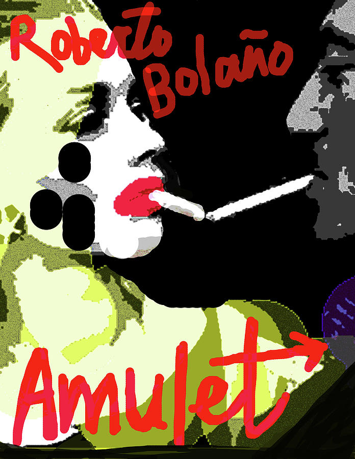 Bolano amulet poster  Mixed Media by Paul Sutcliffe