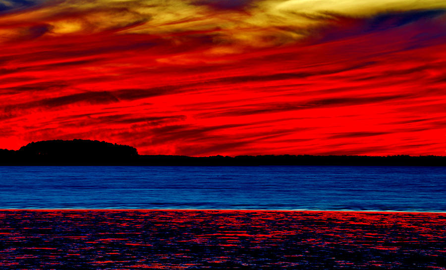 Bold Afterglow Photograph by Billy Beck