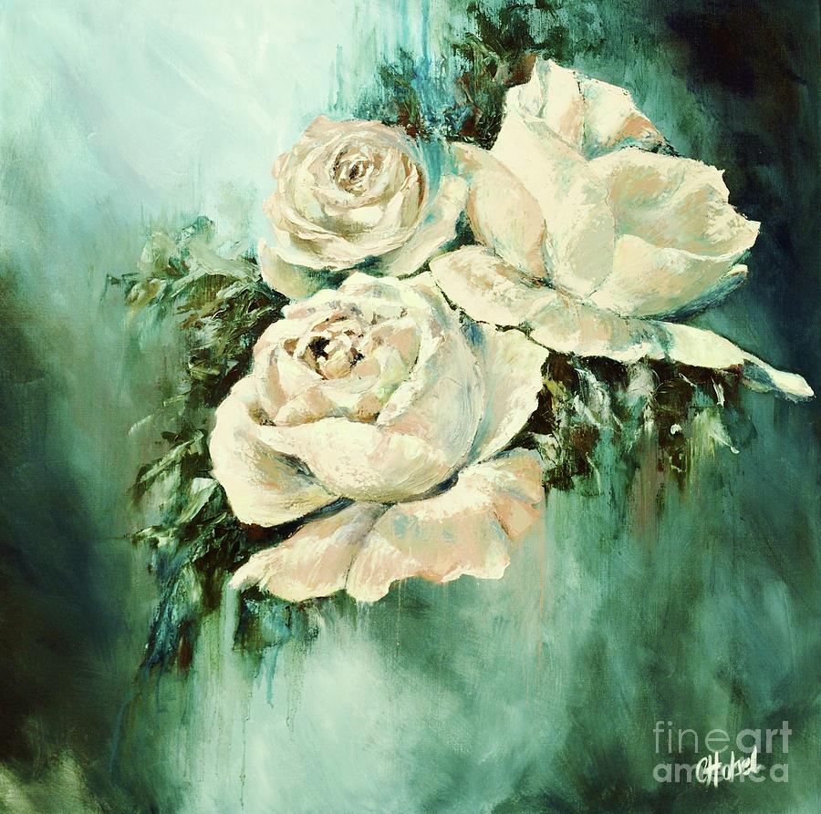 Bold Blooms Painting by Chris Hobel
