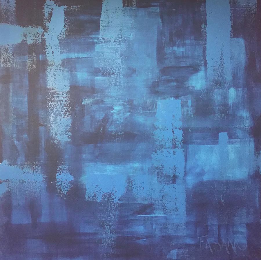 Blue Painting - Bold Blue by John Fasano