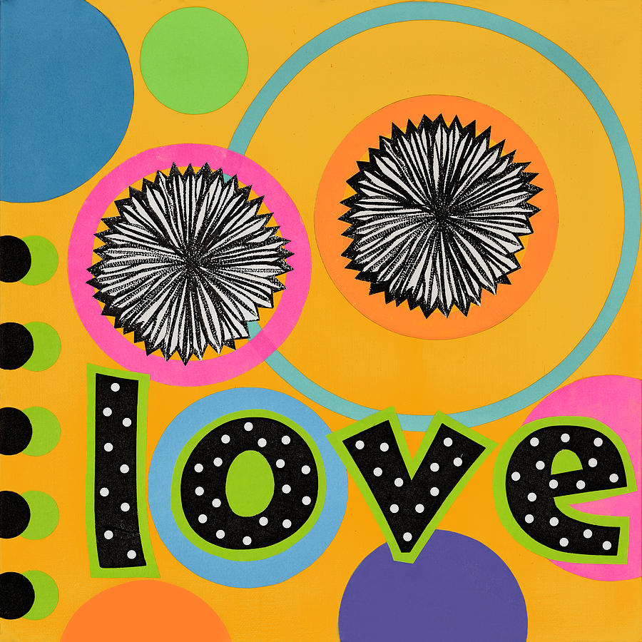 Bold Love Mixed Media by Gloria Rothrock