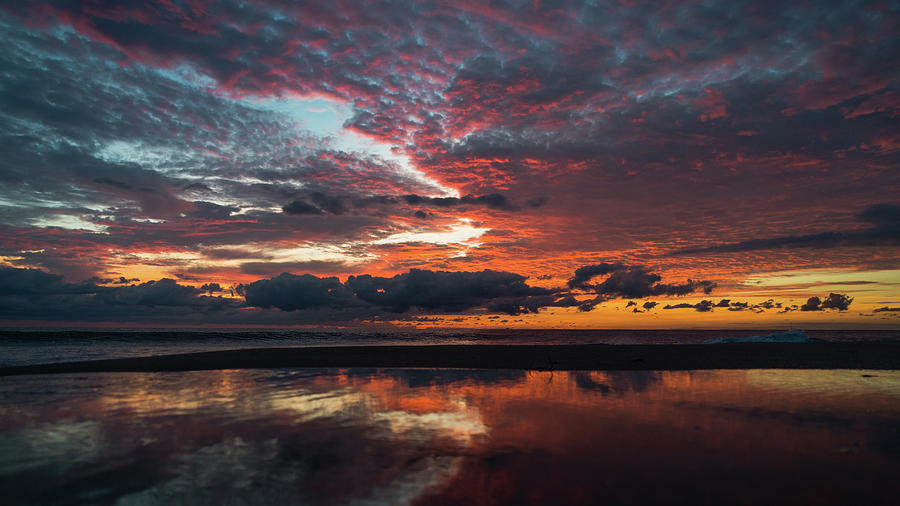 Bold Sunrise Delray Beach Florida Photograph by Lawrence S Richardson Jr