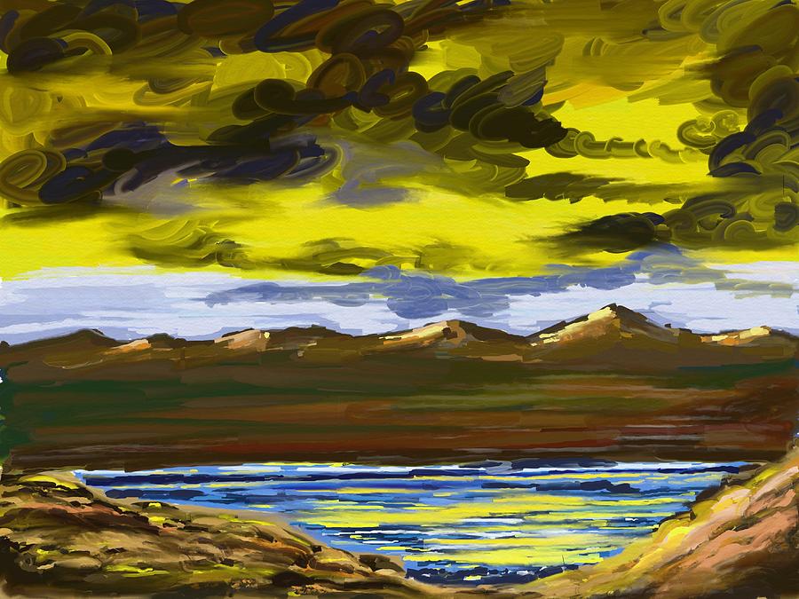 Bold Sunset Digital Art by David Michael Schmidt - Fine Art America