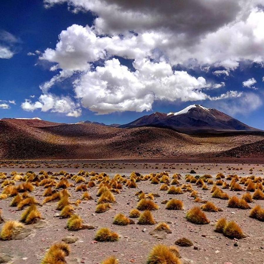 Mountain Photograph - Bolivian Andes mountains  by Mari Sa