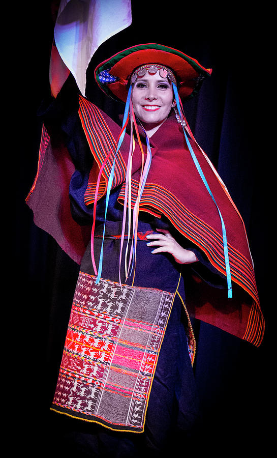 Bolivian Dancer Photograph by Venetia Featherstone-Witty