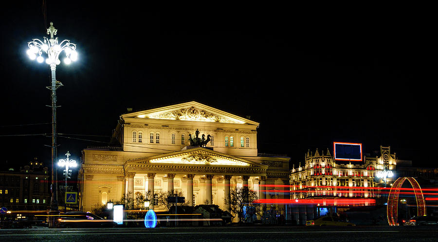 Bolshoy Theater Photograph by Alexey Stiop