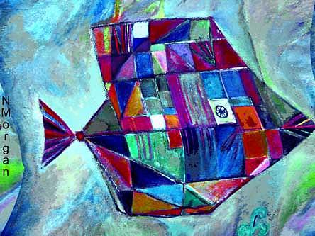 Fish Painting - Bolti by Noredin Morgan