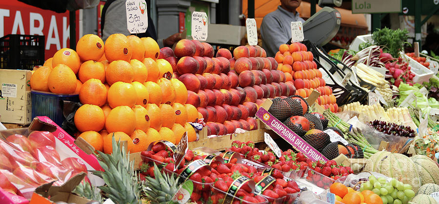 Bolzano Fruit Market 8925 Photograph by Jack Schultz