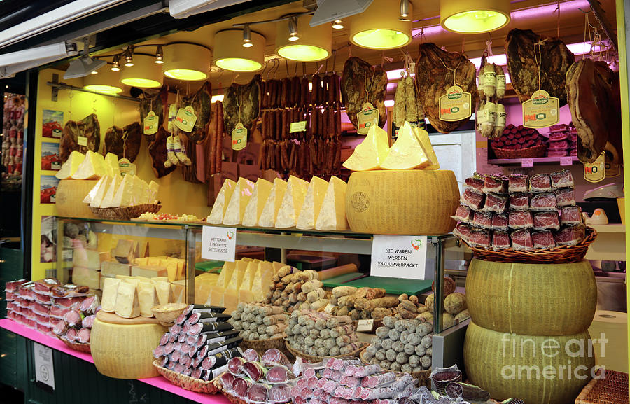 Bolzano Meat and Cheese Market 8923 Photograph by Jack Schultz