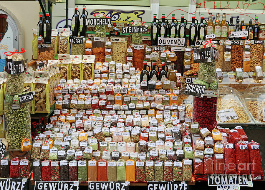Bolzano Spice Market 8922 Photograph by Jack Schultz