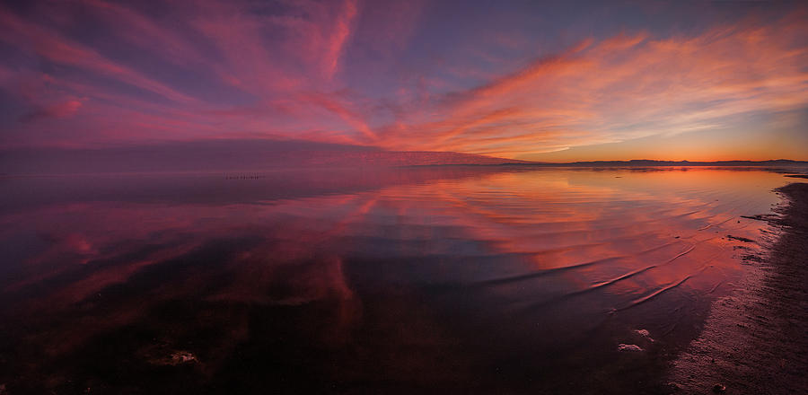 Sunset Photograph - Bombay Beach by Ralph Vazquez