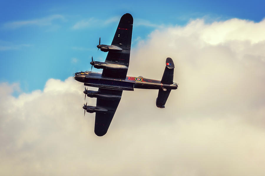 Lancaster Fly Past Photograph by Martyn Boyd