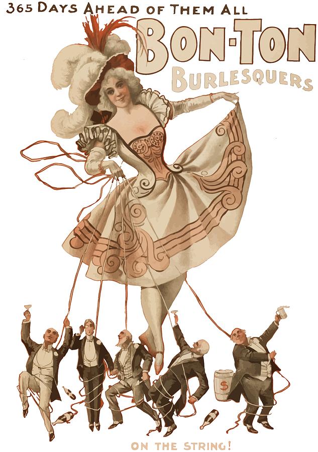 Bon Ton Burlesque Digital Art by Taiche Acrylic Art