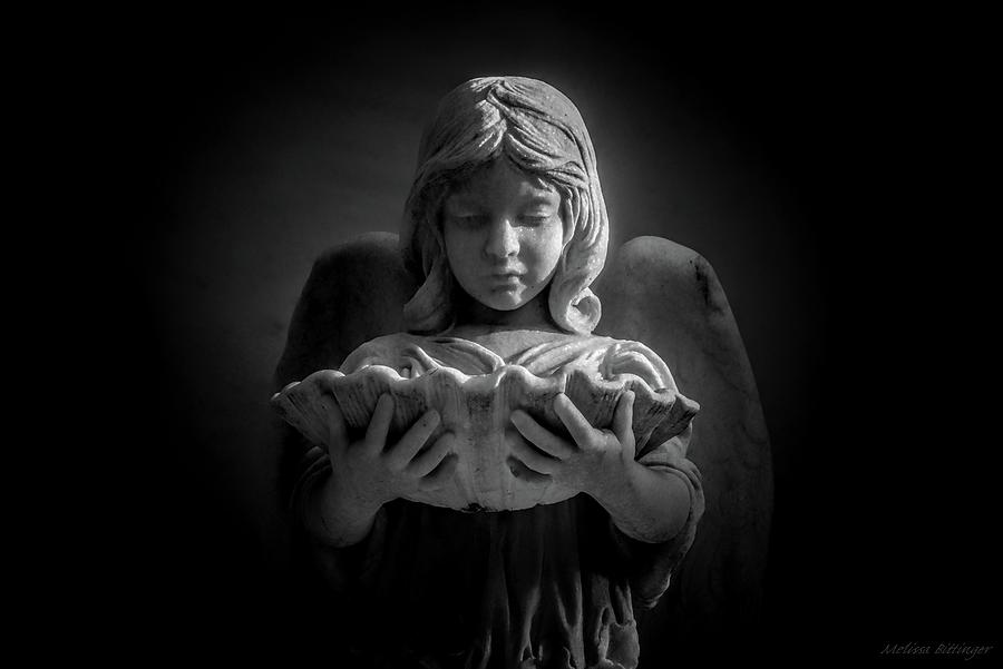 Bonaventure Cemetery Angel Photograph by Melissa Bittinger