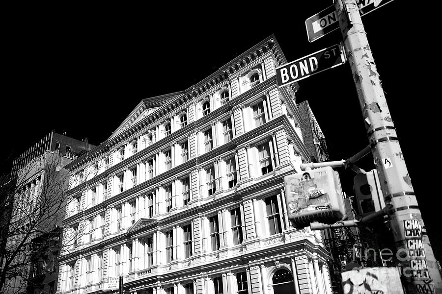 Bond Street in the Bowery New York City Photograph by John Rizzuto