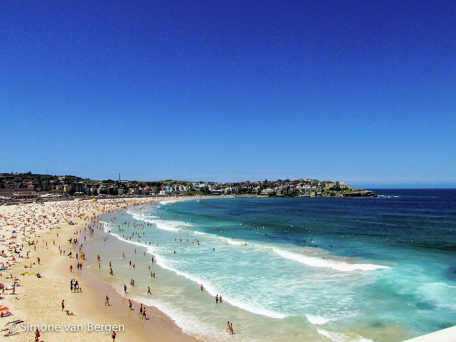 Bondi Beach Photograph by Simone Van Bergen - Fine Art America