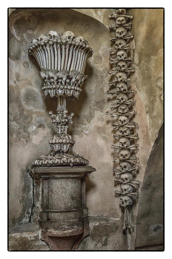 Bone Church Urn Photograph by Janis Knight