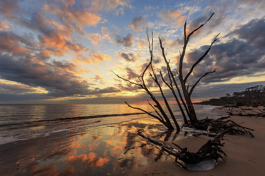 Boneyard Beach Daybreak Photograph by Stefan Mazzola
